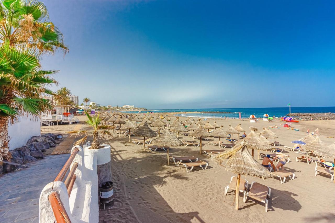 Ferienwohnung Las Americas Playa Troya In Front Of Beach, Very Quiet Playa de las Américas Exterior foto